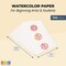Cold Press Watercolor Paper for Artists and Beginners.